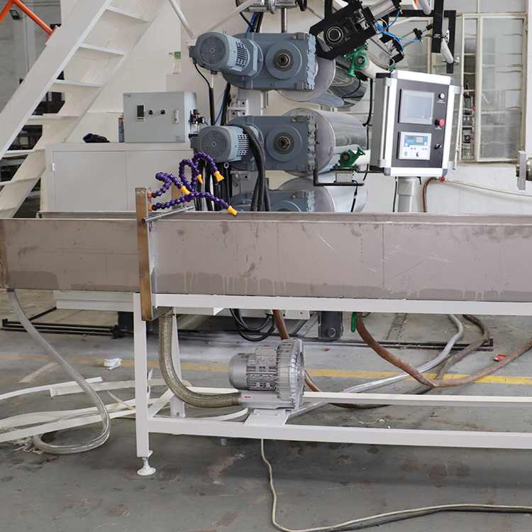 Máquina para fazer fita de borda de PVC com parafuso duplo